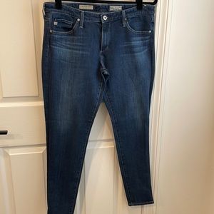 AG contour 360 super skinny legging ankle jeans